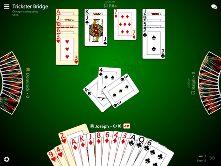 Trickster Bridge game